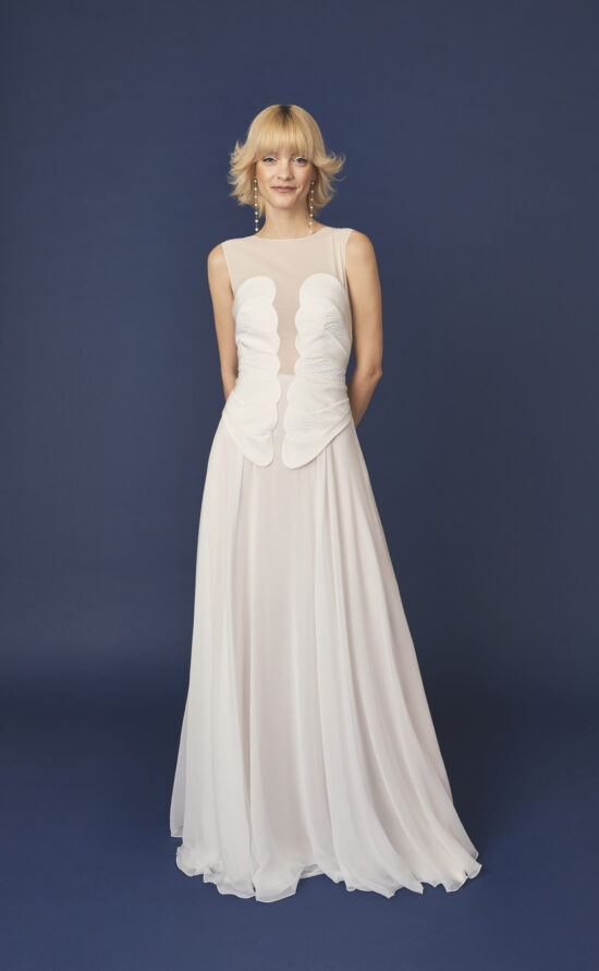 kisui Berlin Brautkleid Bridaldress modern Hochzeitskleid